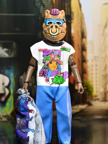 Ben Cooper Costume Kids Collection Bebop Costume 6" Clothed Action Figure Gallery Image 2