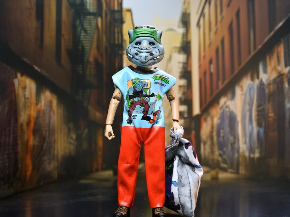 Ben Cooper Costume Kids Collection Rocksteady Costume 6" Clothed Action Figure Gallery Image 1