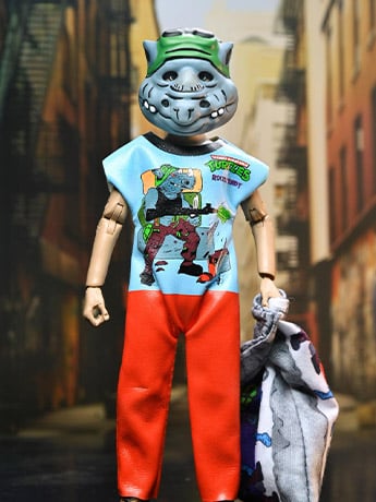 Ben Cooper Costume Kids Collection Rocksteady Costume 6" Clothed Action Figure Gallery Image 2