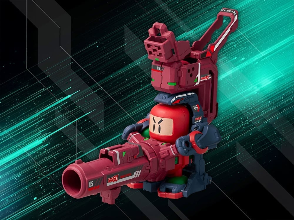 Super B-Daman T-Spark LegacySoul Red Bomberman OS Exclusive Set (With Manga) Gallery Image 1