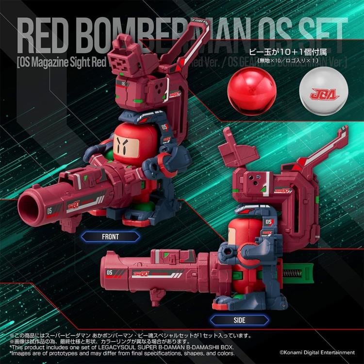 Super B-Daman T-Spark LegacySoul Red Bomberman OS Exclusive Set (With Manga) Gallery Image 4