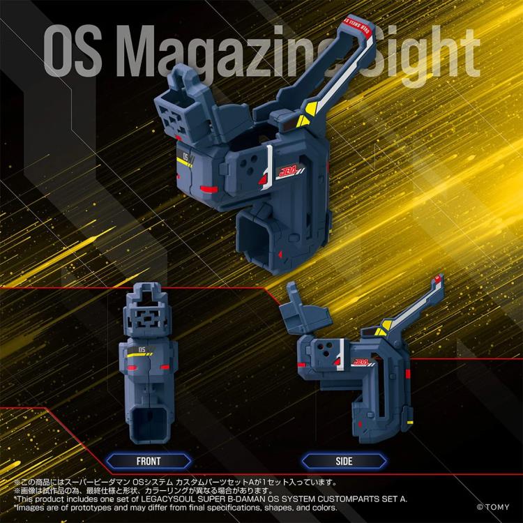 Super B-Daman T-Spark LegacySoul Super Biddaman OS System Custom Parts Set A Exclusive Set Gallery Image 4