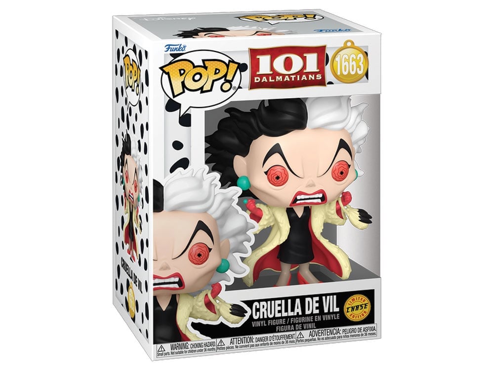 101 Dalmatians POP! Disney #1663 Cruella De Vil (Chase) Gallery Image 3