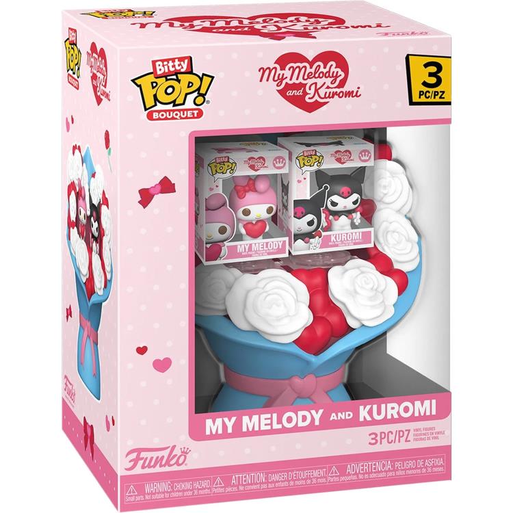 Sanrio Bitty Pop! Bouquet My Melody & Kuromi (Valentine) Gallery Image 3