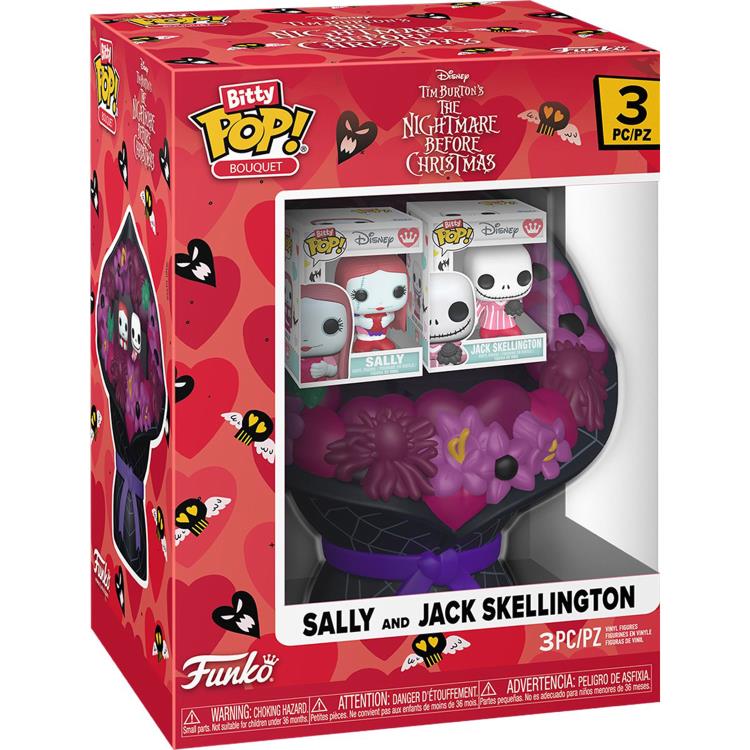 The Nightmare Before Christmas Bitty Pop! Bouquet Sally & Jack