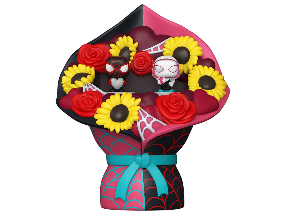 Marvel Bitty Pop! Bouquet Mile Morales & Ghost Spider (Valentine) Gallery Image 1