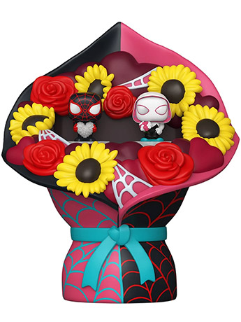 Marvel Bitty Pop! Bouquet Mile Morales & Ghost Spider (Valentine) Gallery Image 2