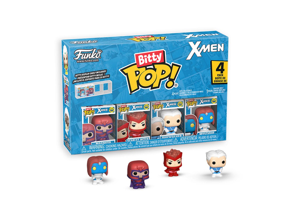 X-Men Bitty Pop! Series 1 Four-Pack Gallery Image 1