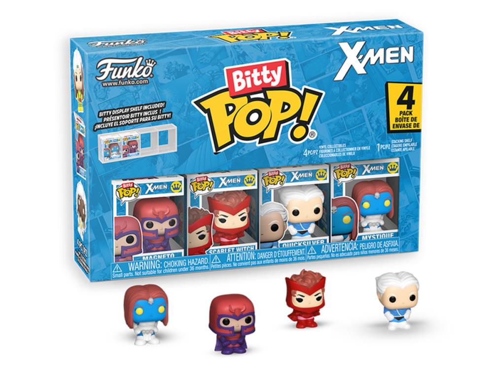 X-Men Bitty Pop! Series 1 Four-Pack Gallery Image 3
