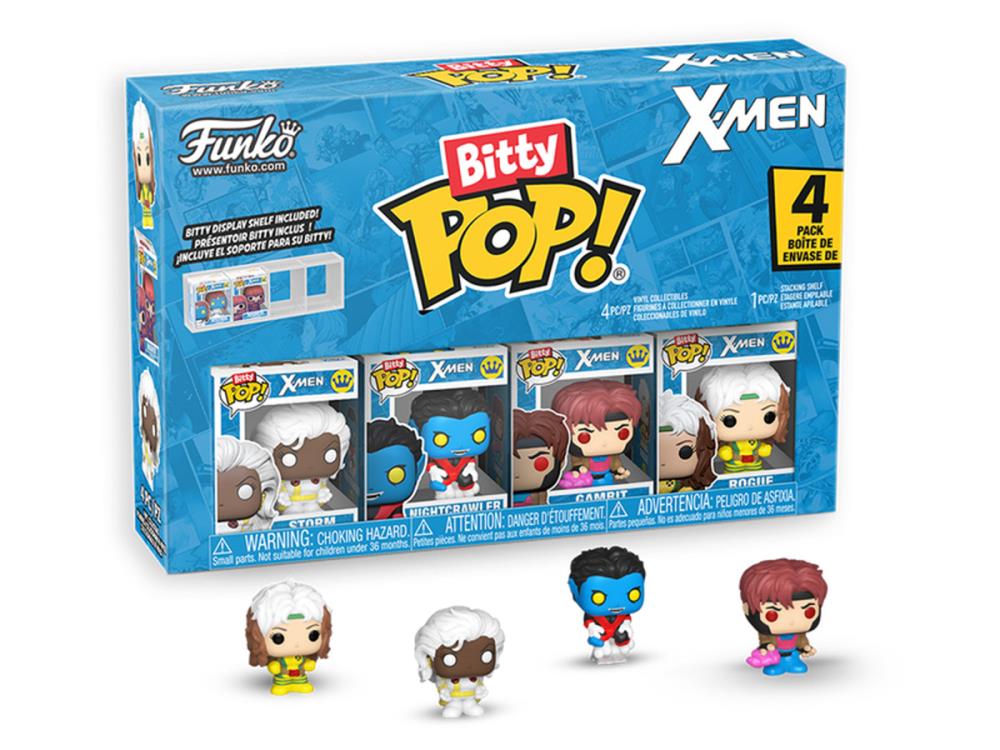 X-Men Bitty Pop! Series 3 Four-Pack