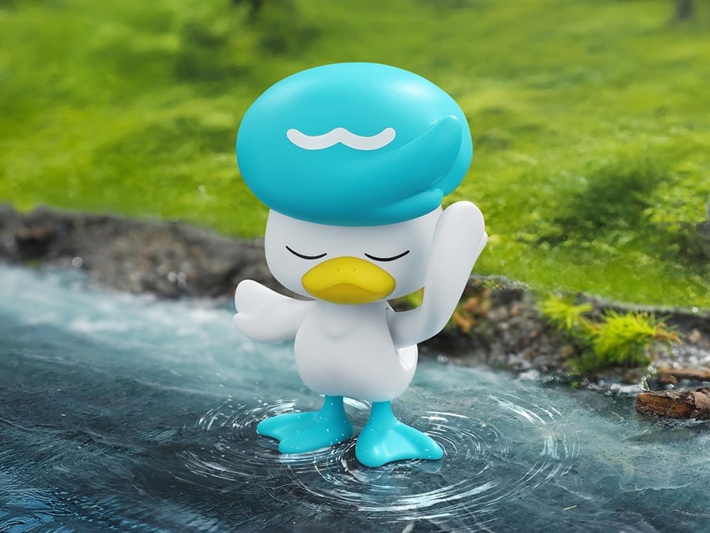 Pokemon Classic Version Quaxly Model Kit Gallery Image 1