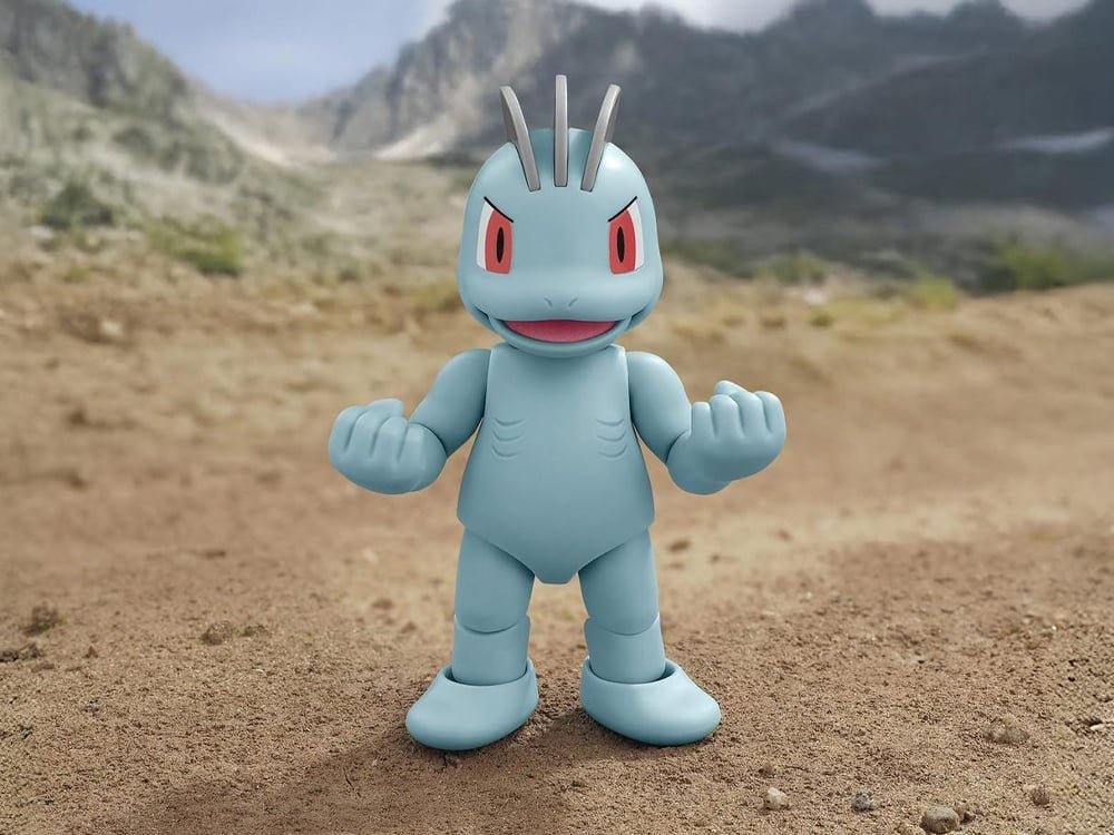 Pokemon Classic Version Machop Model Kit Gallery Image 1