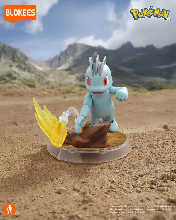 Pokemon Classic Version Machop Model Kit Gallery Image 4