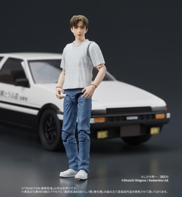 Initial D Dig Action Takumi Fujiwara Action Figure Gallery Image 14