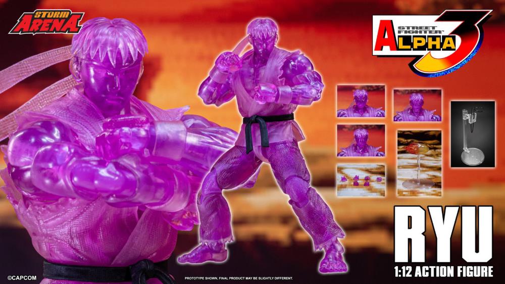 Street Fighter Alpha 3 Storm Arena Ryu (V-ISM Ver.) 1/12 Scale