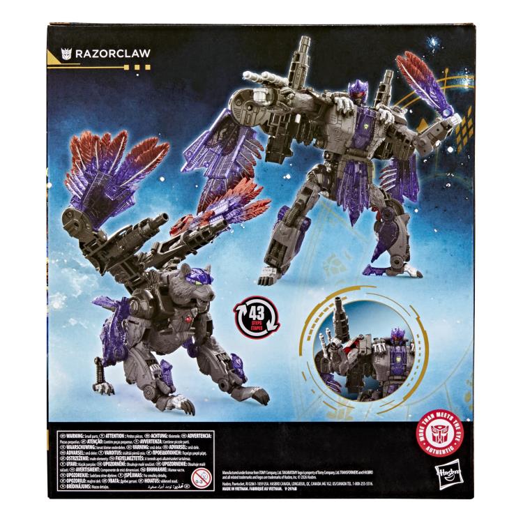Transformers: Age of the Primes Leader Class Razorclaw Action Figure Gallery Image 7