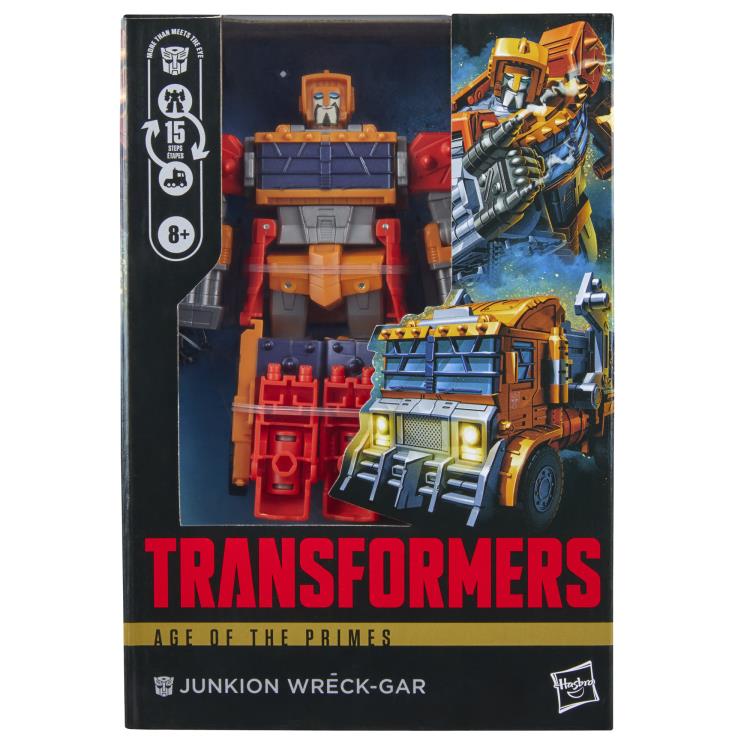 Transformers: Age of the Primes Voyager Class Junkion Wreck-Gar Action Figure Gallery Image 15
