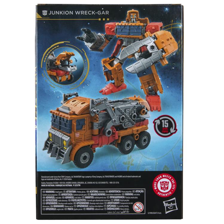 Transformers: Age of the Primes Voyager Class Junkion Wreck-Gar Action Figure Gallery Image 16