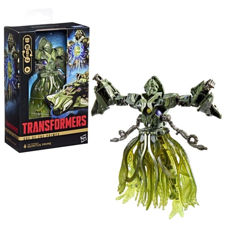 Transformers: Age of the Primes Deluxe Class The Thirteen Quintus Prime Action Figure Gallery Image 5