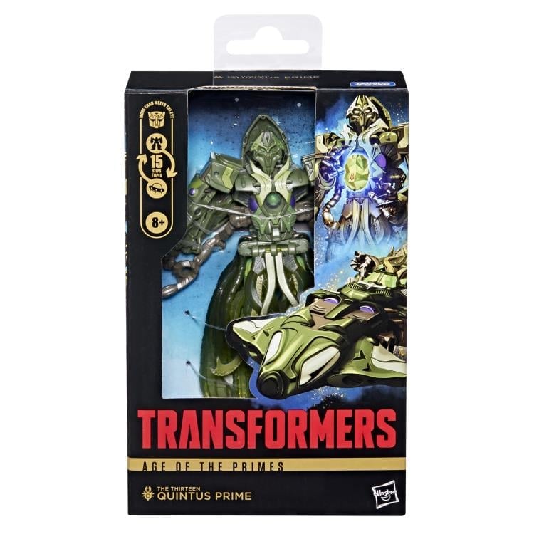 Transformers: Age of the Primes Deluxe Class The Thirteen Quintus Prime Action Figure Gallery Image 6