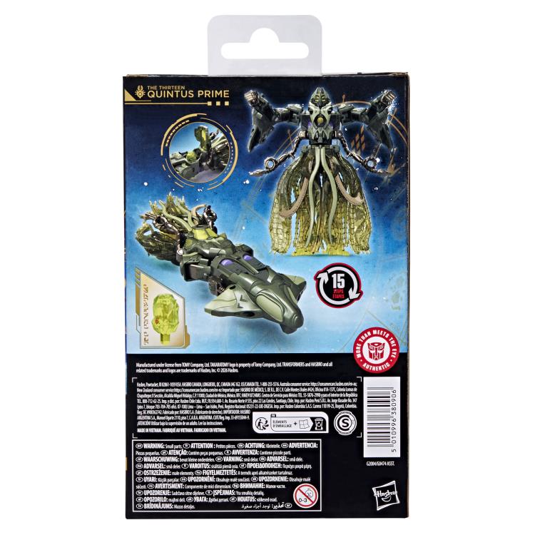 Transformers: Age of the Primes Deluxe Class The Thirteen Quintus Prime Action Figure Gallery Image 7