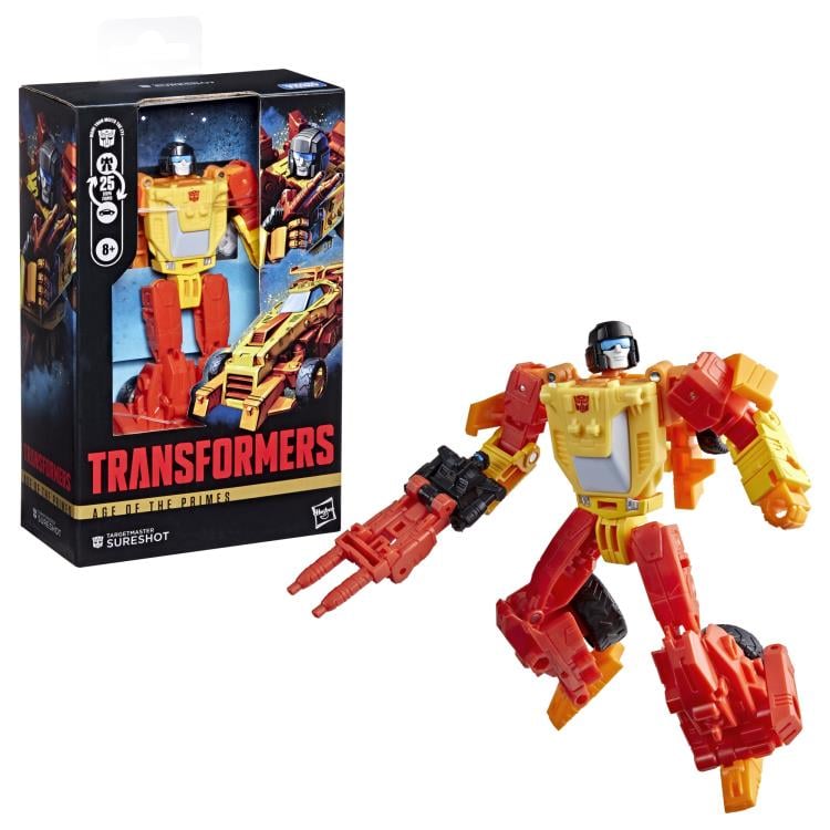 Transformers: Age of the Primes Deluxe Class Targetmaster Sureshot Action Figure Gallery Image 5