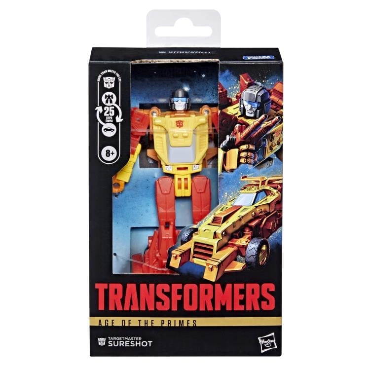 Transformers: Age of the Primes Deluxe Class Targetmaster Sureshot Action Figure Gallery Image 6
