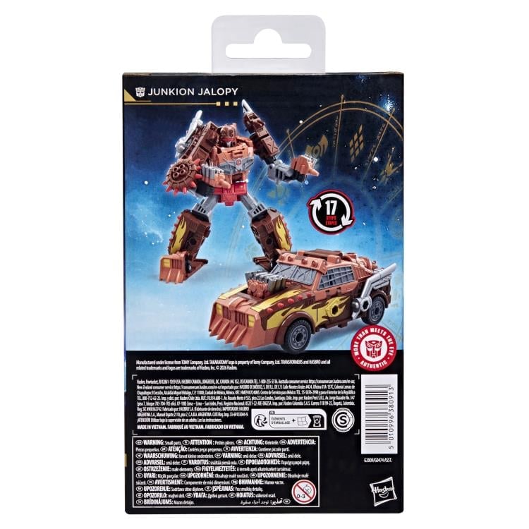 Transformers: Age of the Primes Deluxe Class Junkion Jalopy Action Figure Gallery Image 7
