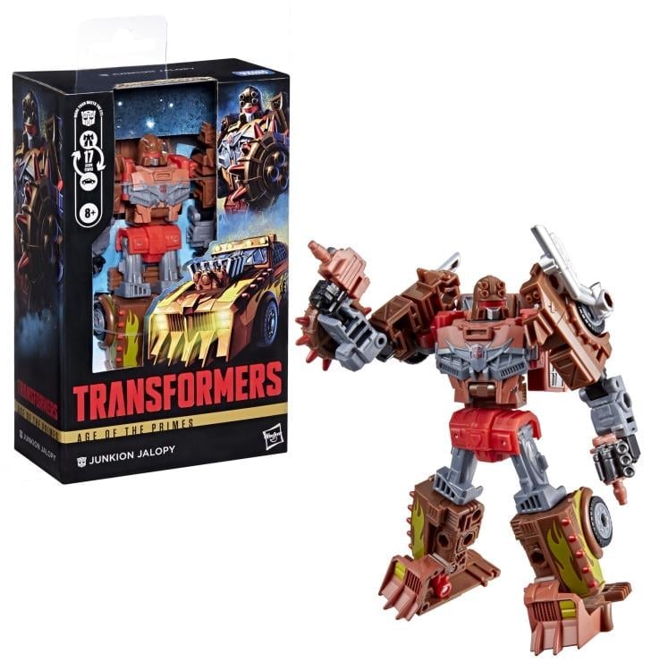 Transformers: Age of the Primes Deluxe Class Junkion Jalopy Action Figure Gallery Image 5
