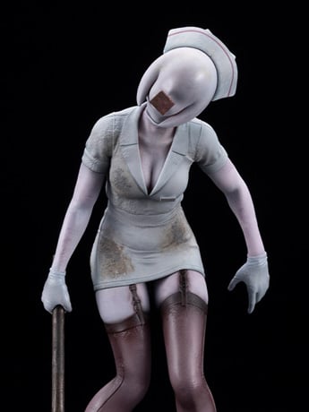 Silent Hill 2 Oshi Works Bubble Head Nurse Figure Gallery Image 2