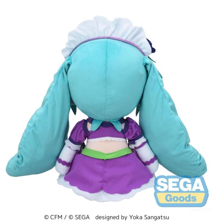 Vocaloid Fuwa Petit Hatsune Miku (Love and Berry Dress Up and Dance! Sparkly Purple) Large Plush Gallery Image 5