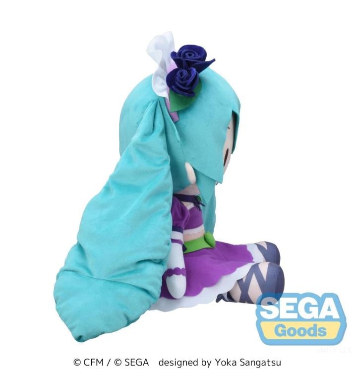Vocaloid Fuwa Petit Hatsune Miku (Love and Berry Dress Up and Dance! Sparkly Purple) Large Plush Gallery Image 6