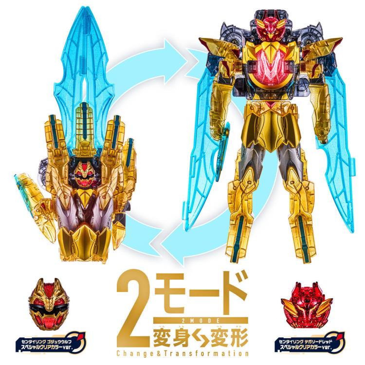No.1 Sentai Gozyuger DX Tega Sword & GoodeBurn (Clear Color Ver.) Complete Set Gallery Image 5