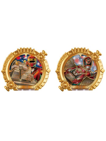 No.1 Sentai Gozyuger DX KakuRanger & DekaRanger Sentai Ring Set Gallery Image 2