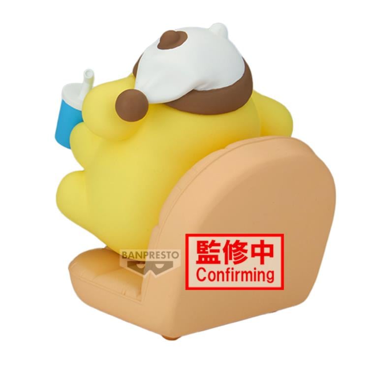 Sanrio Nakayoshi Memories Relaxing Time at Home Pompompurin Figure Gallery Image 5