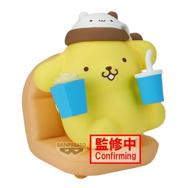 Sanrio Nakayoshi Memories Relaxing Time at Home Pompompurin Figure Gallery Image 6
