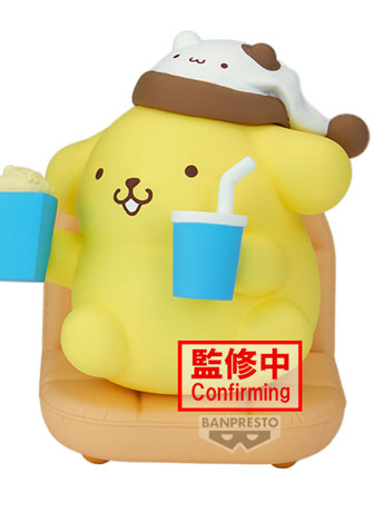 Sanrio Nakayoshi Memories Relaxing Time at Home Pompompurin Figure Gallery Image 2