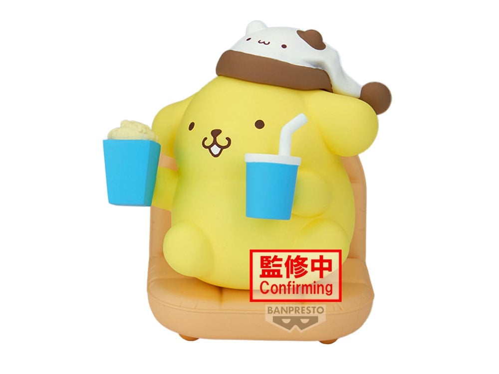 Sanrio Nakayoshi Memories Relaxing Time at Home Pompompurin Figure Gallery Image 1