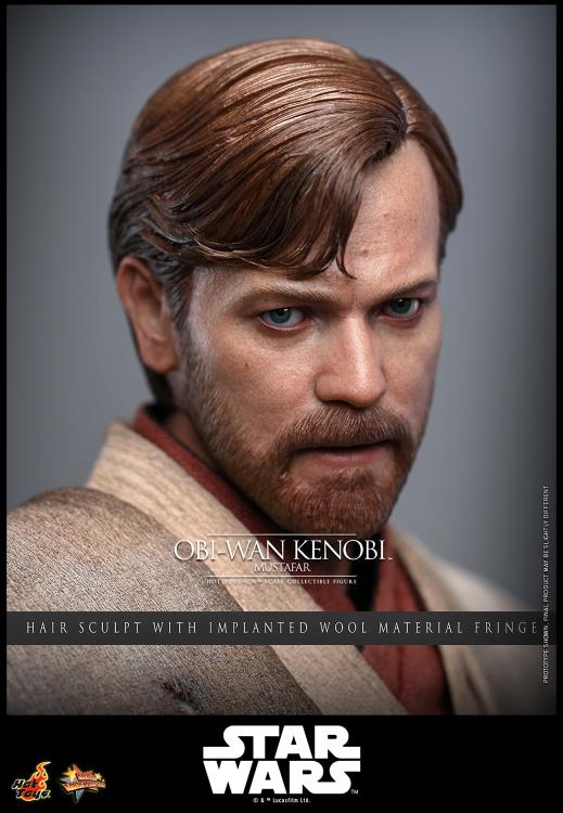 Star Wars: Revenge of the Sith MMS Obi-Wan Kenobi (Mustafar Ver.) 1/6th Scale Collectible Figure Gallery Image 11