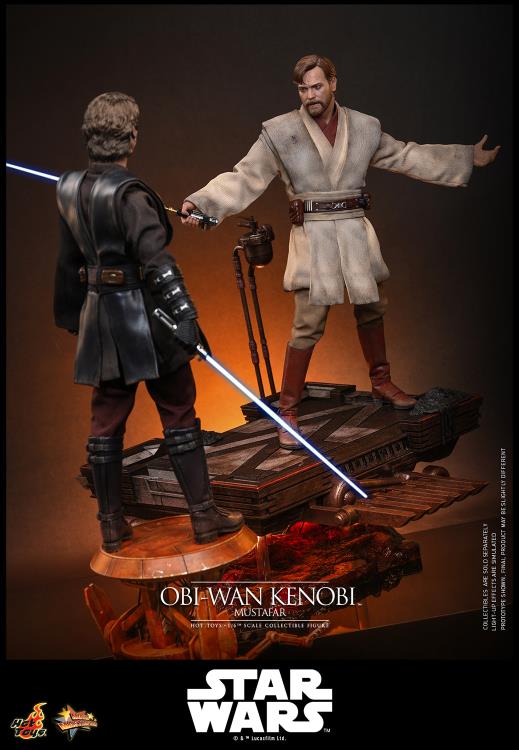 Star Wars: Revenge of the Sith MMS Obi-Wan Kenobi (Mustafar Ver.) 1/6th Scale Collectible Figure Gallery Image 21