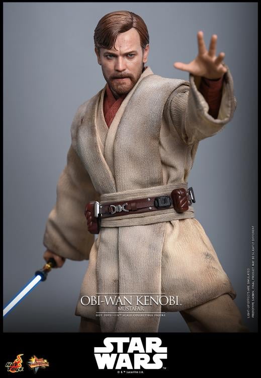 Star Wars: Revenge of the Sith MMS Obi-Wan Kenobi (Mustafar Ver.) 1/6th Scale Collectible Figure Gallery Image 14