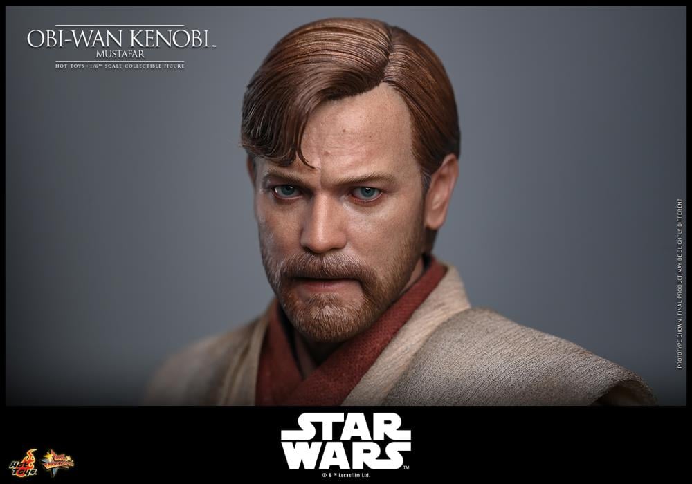 Star Wars: Revenge of the Sith MMS Obi-Wan Kenobi (Mustafar Ver.) 1/6th Scale Collectible Figure Gallery Image 12