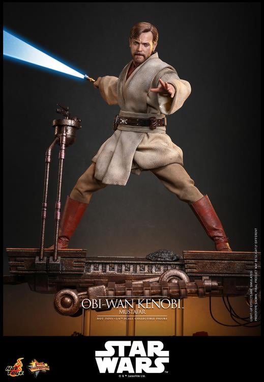 Star Wars: Revenge of the Sith MMS Obi-Wan Kenobi (Mustafar Ver.) 1/6th Scale Collectible Figure Gallery Image 6
