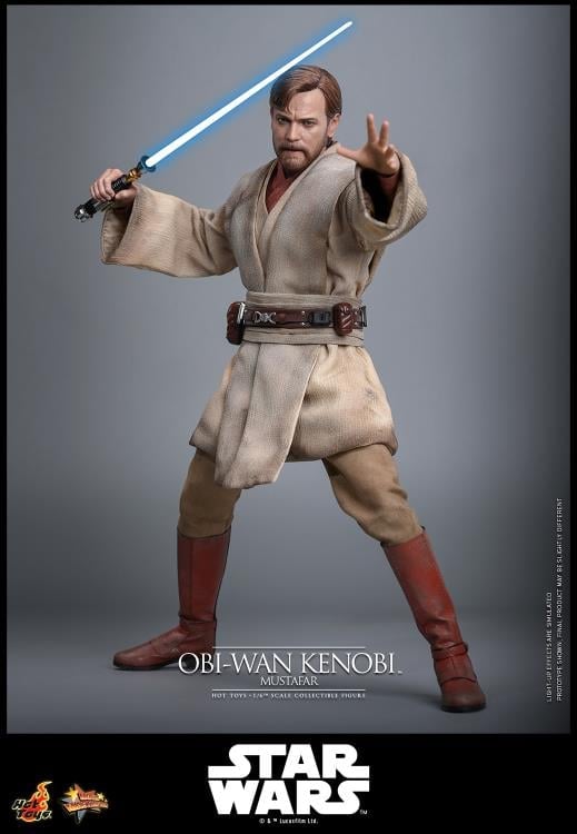 Star Wars: Revenge of the Sith MMS Obi-Wan Kenobi (Mustafar Ver.) 1/6th Scale Collectible Figure Gallery Image 8