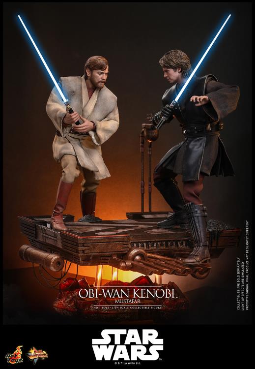 Star Wars: Revenge of the Sith MMS Obi-Wan Kenobi (Mustafar Ver.) 1/6th Scale Collectible Figure Gallery Image 20