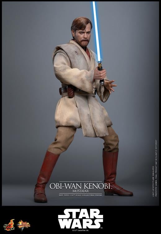 Star Wars: Revenge of the Sith MMS Obi-Wan Kenobi (Mustafar Ver.) 1/6th Scale Collectible Figure Gallery Image 9
