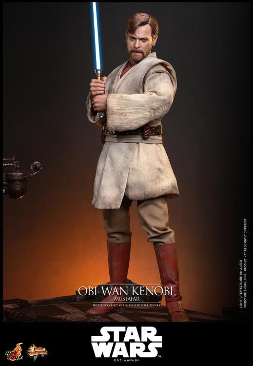 Star Wars: Revenge of the Sith MMS Obi-Wan Kenobi (Mustafar Ver.) 1/6th Scale Collectible Figure Gallery Image 5