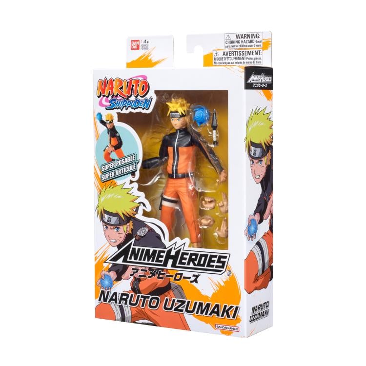 Naruto: Shippuden Anime Heroes Naruto Uzumaki (Renewal Ver.) Figure Gallery Image 16