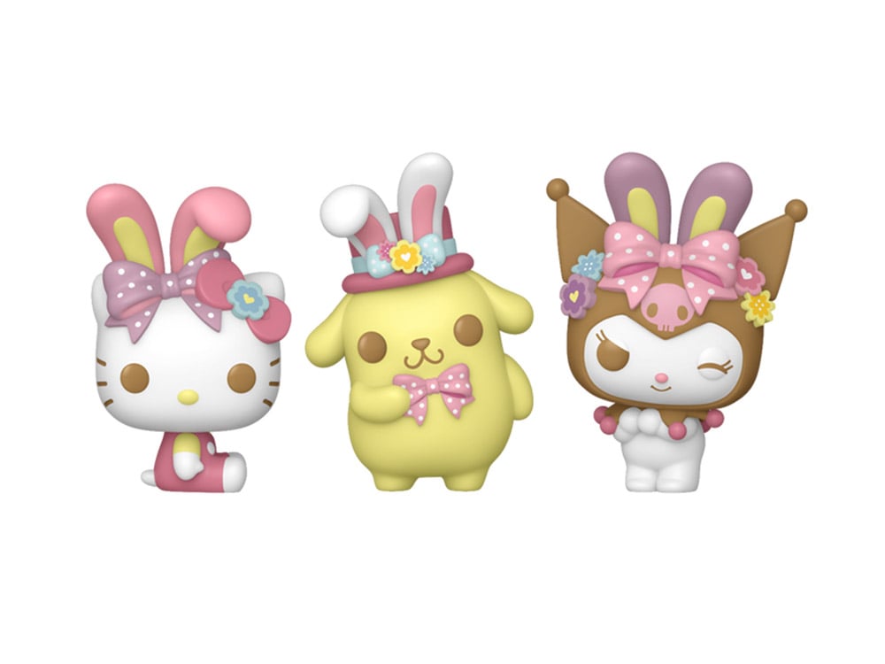 Hello Kitty and Friends Pocket Pop! Hello Kitty and Friends with Bunny Ears Three-Pack Gallery Image 1
