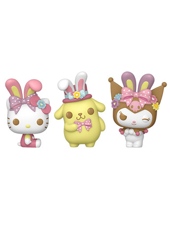 Hello Kitty and Friends Pocket Pop! Hello Kitty and Friends with Bunny Ears Three-Pack Gallery Image 2